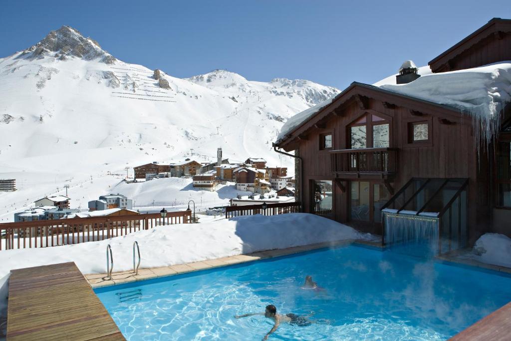 Chalets Montana Airelles Tignes Buitenkant foto