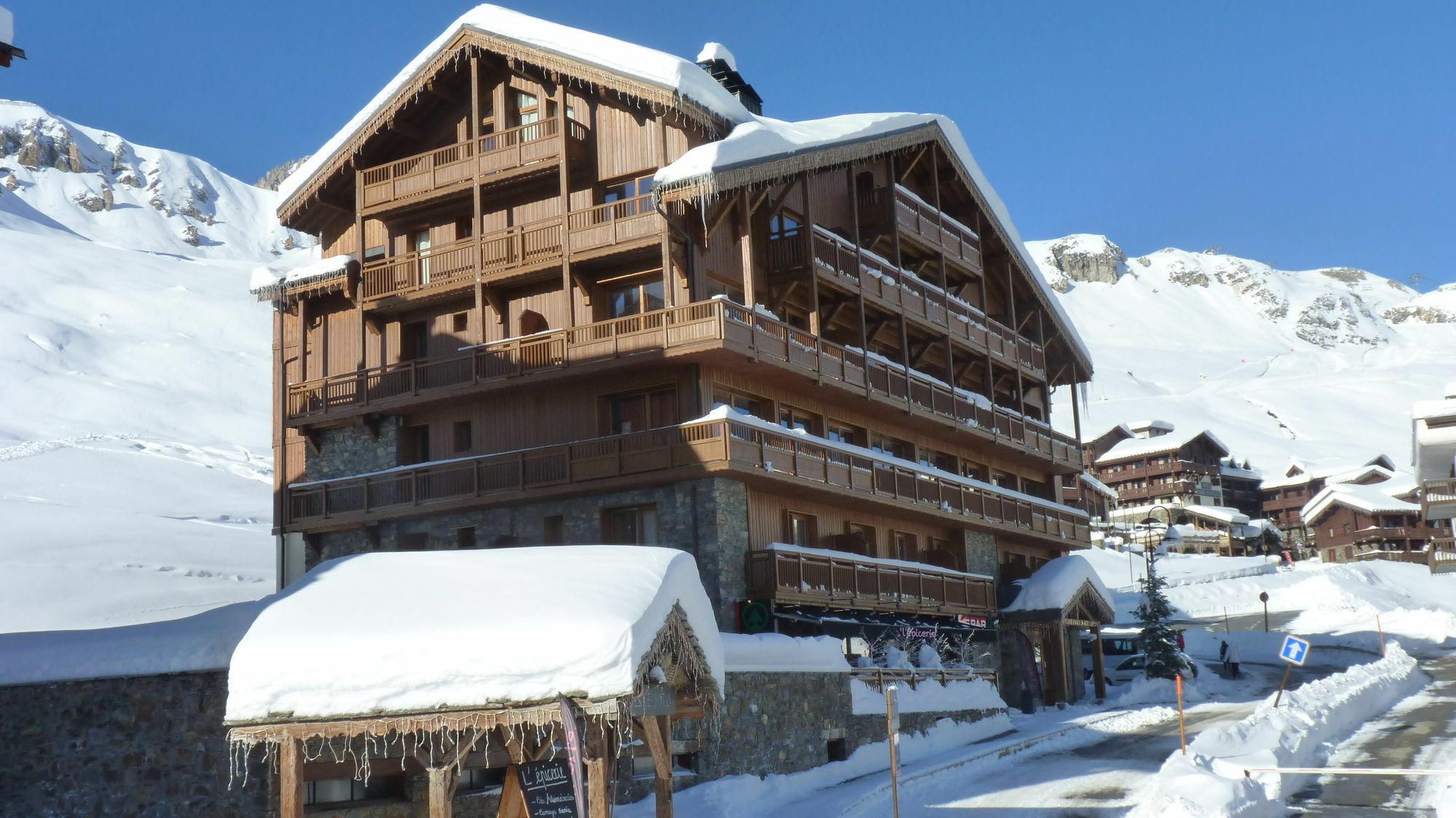Chalets Montana Airelles Tignes Buitenkant foto