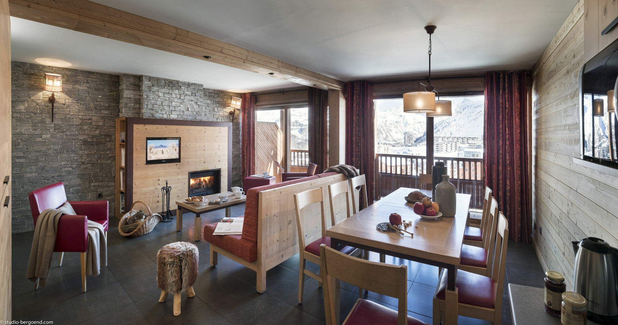 Chalets Montana Airelles Tignes Buitenkant foto